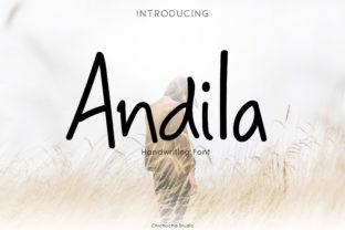 Andila: A Playful Display Font for Modern Editorial Design