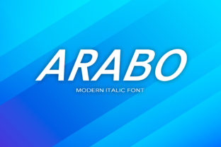 Arabo: A Modern Display Font for Clean, Confident Web Design
