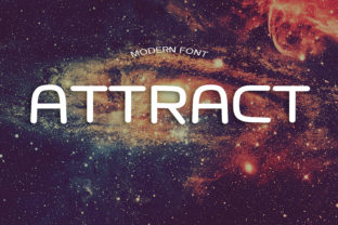 Attract: A Futuristic Display Font That Elevates Brand Design