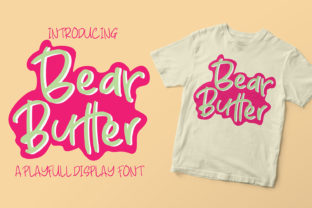Bear Butter: A Playful Display Font for Modern Web Design