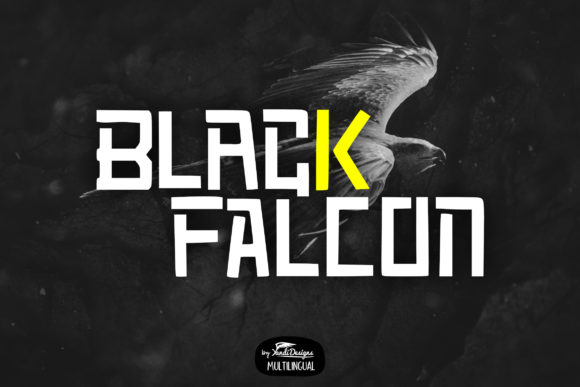 Black Falcon: A Bold Display Font for Business Branding