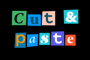 Cut Paste: A Playful Display Font That Elevates Brand Identity