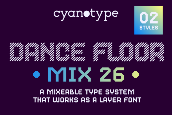 Dance Floor MIx 26: A Bold Display Font for Eye-Catching Brand Designs