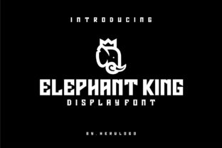 Elephant King: The Bold Display Font That Elevates Handmade Branding