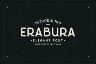 Erabura: A Display Font That Elevates Digital Branding