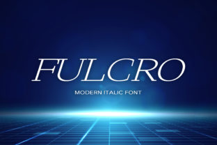 Fulcro: A Modern Display Font for Clean Web Design