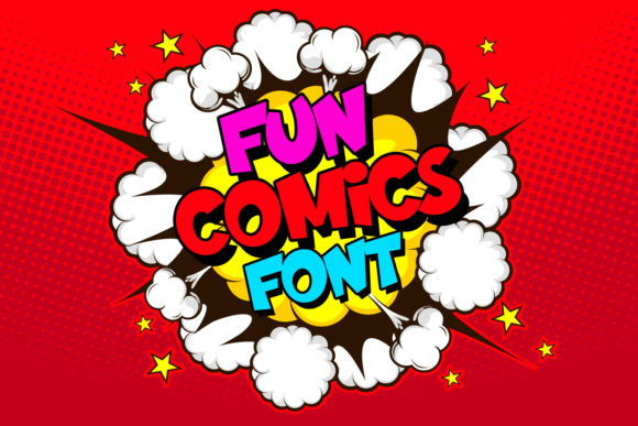 Fun Comics: A Playful Display Font for Vibrant Web Design
