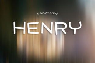 Henry: The Playful Display Font Crafters and Sellers Will Love