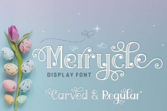Merrycle: A Versatile Display Font for Elegant Editorial Design