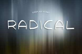 Radical: A Modern Display Font That Elevates Brand Identity