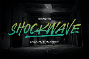 Shockwave - Brush: A Bold Display Font for Impactful Web Design
