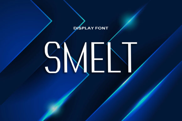 Smelt: A Modern Display Font for Editorial Design and Digital Publishing