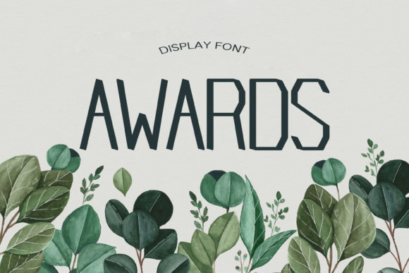 Stand Out with the Awards Font: A Smart Choice for Business Branding