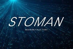 Stoman: A Modern Sans Serif Font for Web Design and Digital Branding