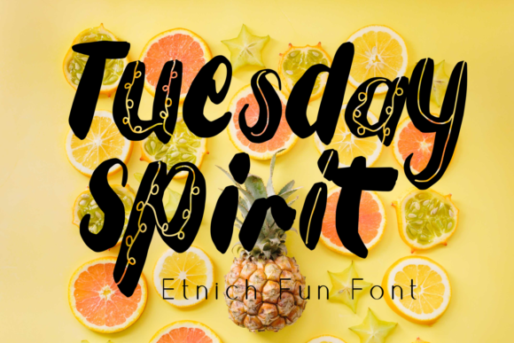 Tuesday Spirit Font: A Playful Touch for Professional Branding