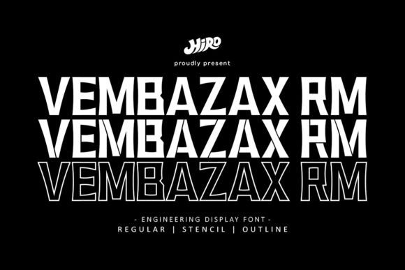 Vembazax Rm: A Bold Display Font for Modern Web Design
